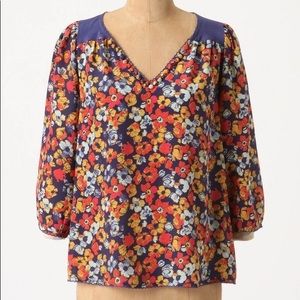 Anthropologie Porridge Billion Petals Pullover s